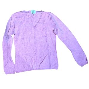 Pink 100% Cashmere Sweater